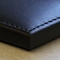 Dacasso Black Leather 22" x 14" Desk Pad with Blotter Paper PR-1009 - alternate 3